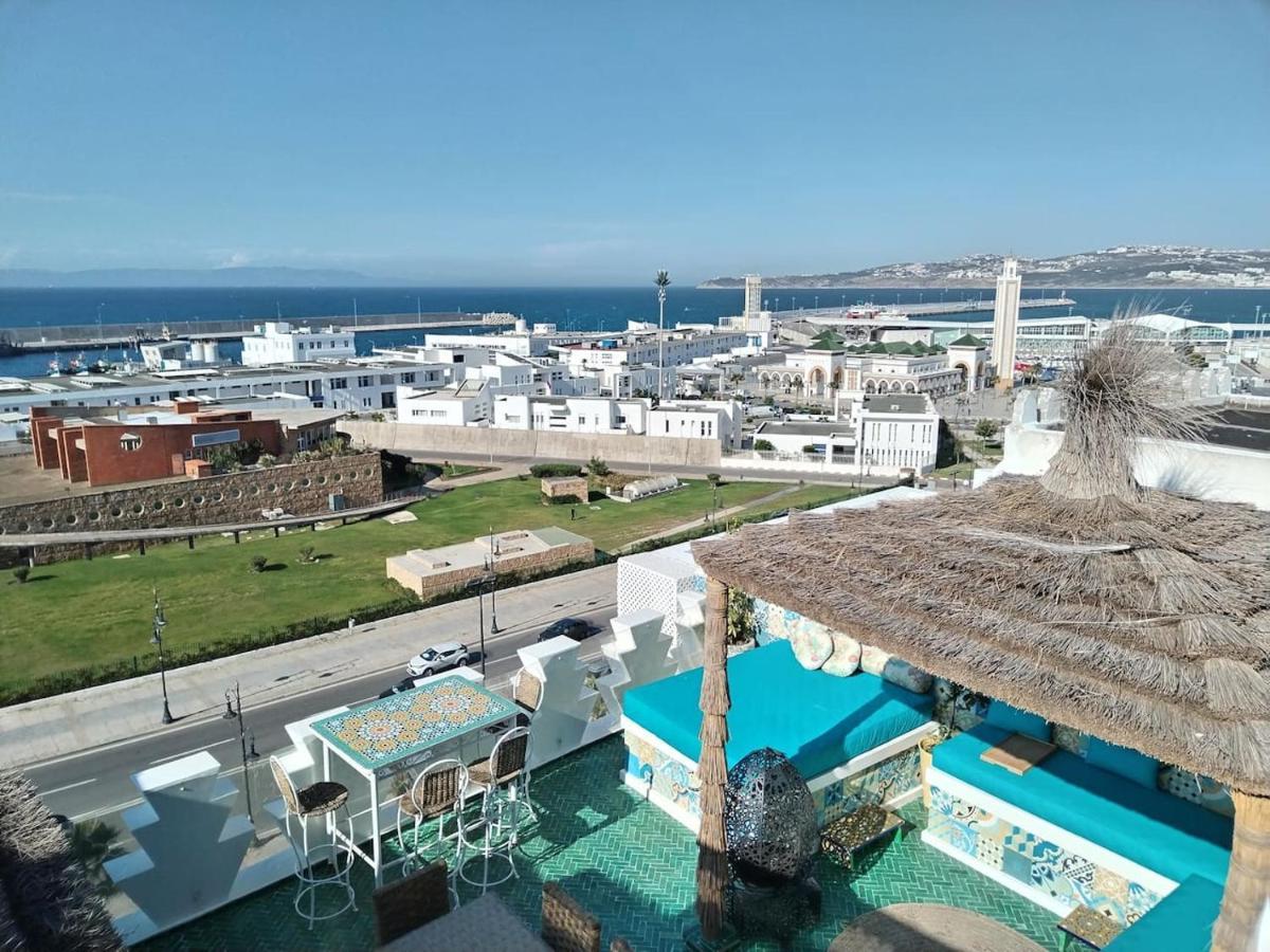 Riad Villa With Mediterranean Sea Views Of Spain And Gibraltar 丹吉尔 外观 照片