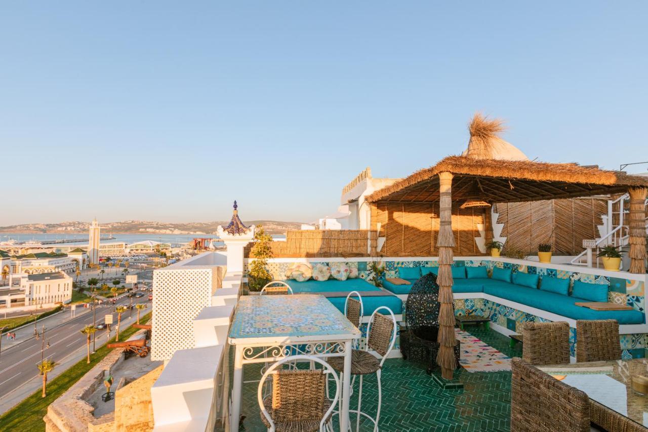 Riad Villa With Mediterranean Sea Views Of Spain And Gibraltar 丹吉尔 外观 照片