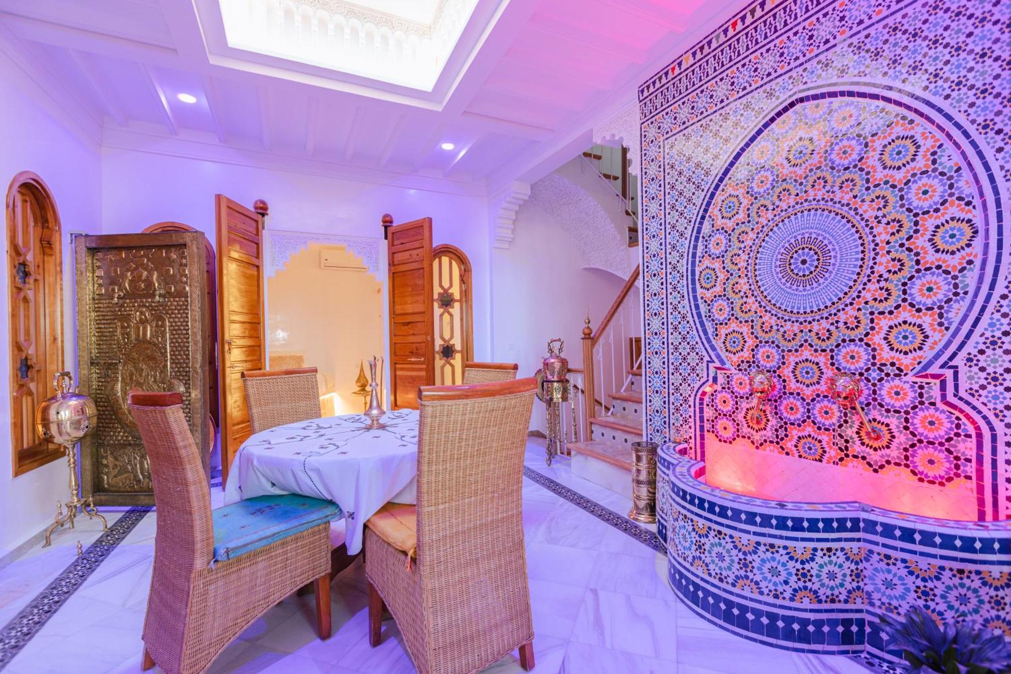 Riad Villa With Mediterranean Sea Views Of Spain And Gibraltar 丹吉尔 外观 照片