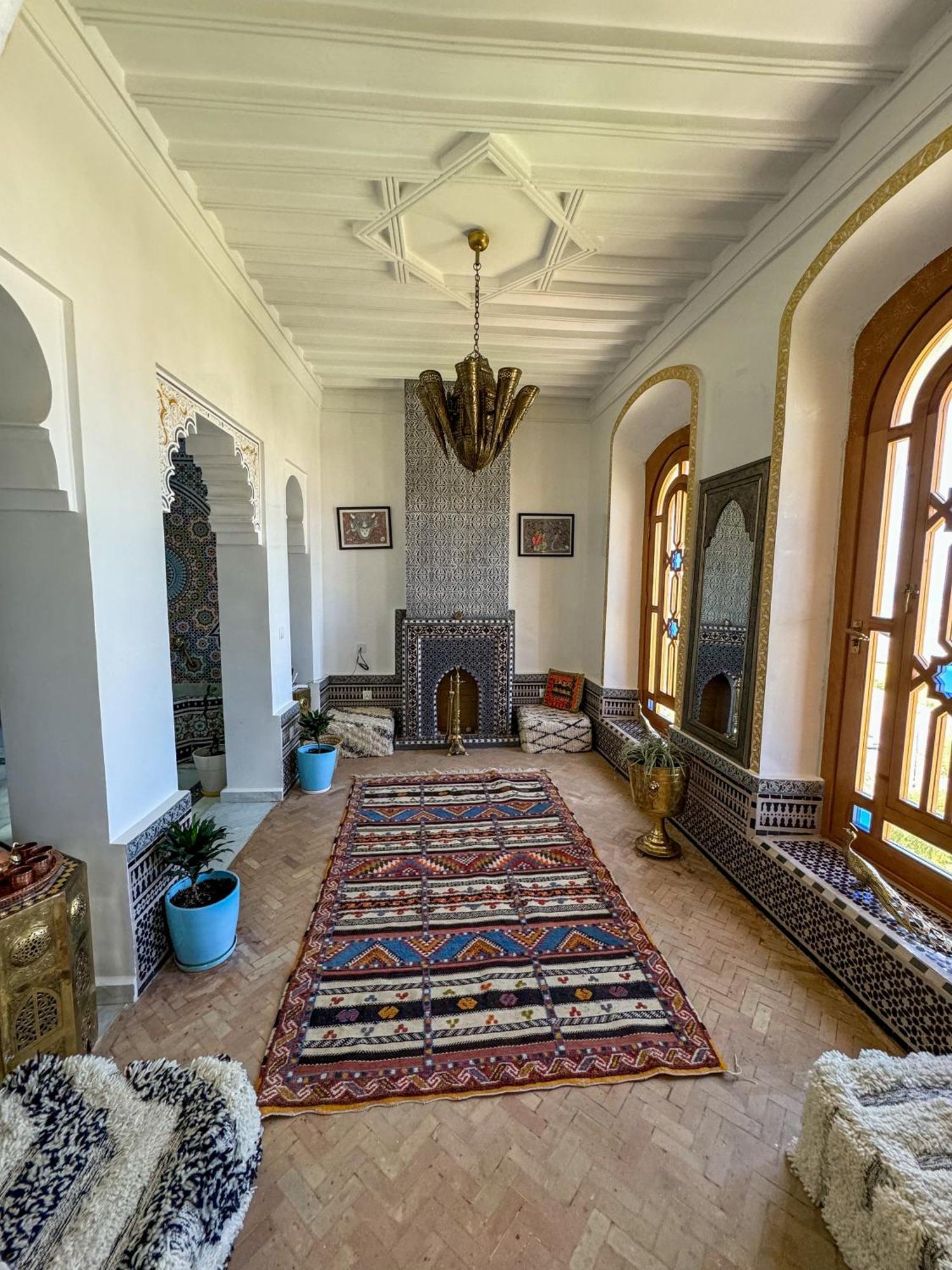 Riad Villa With Mediterranean Sea Views Of Spain And Gibraltar 丹吉尔 外观 照片
